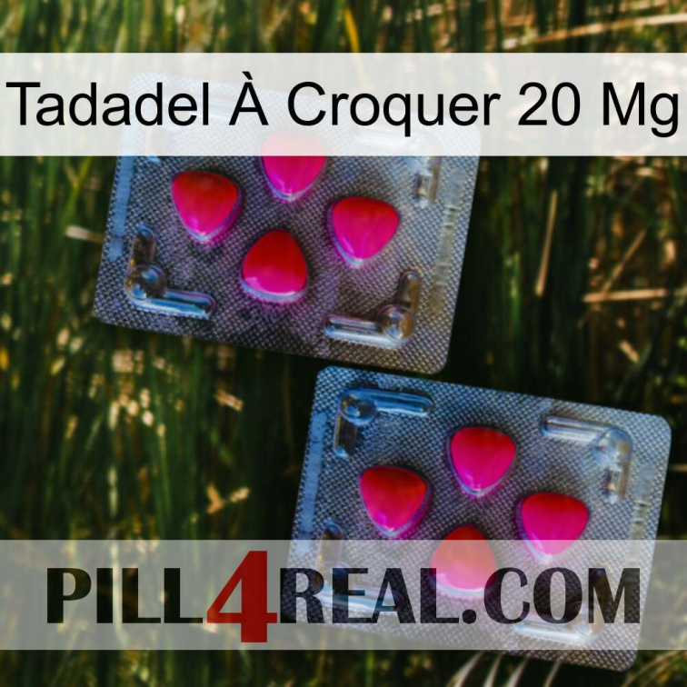 Tadadel À Croquer 20 Mg 14